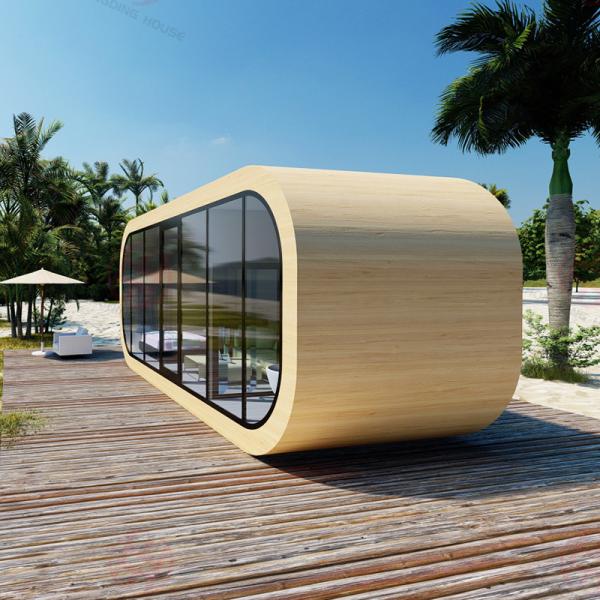 Materiais fortes Placa de alumínio Moderno design Apple Cabin Office Pod para casas elegantes