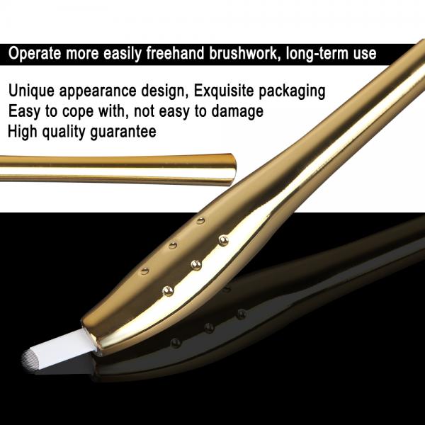 Ld - Plated Disposable Microblading Pen With Blade Medical Paper & Blister Packing