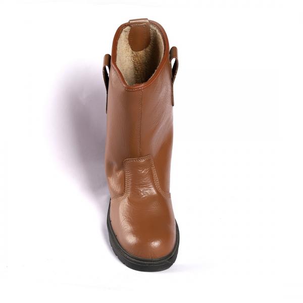 High Cut EU 36-47 Cut Work Boots Durability Protection Men'S Safety Shoes