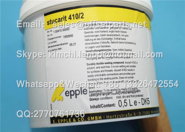 00.580.4475 Repalcement K-Gel Machine Install Sealing Gel 0.5L Bonus Scraper Offset Printing Machine Consumables