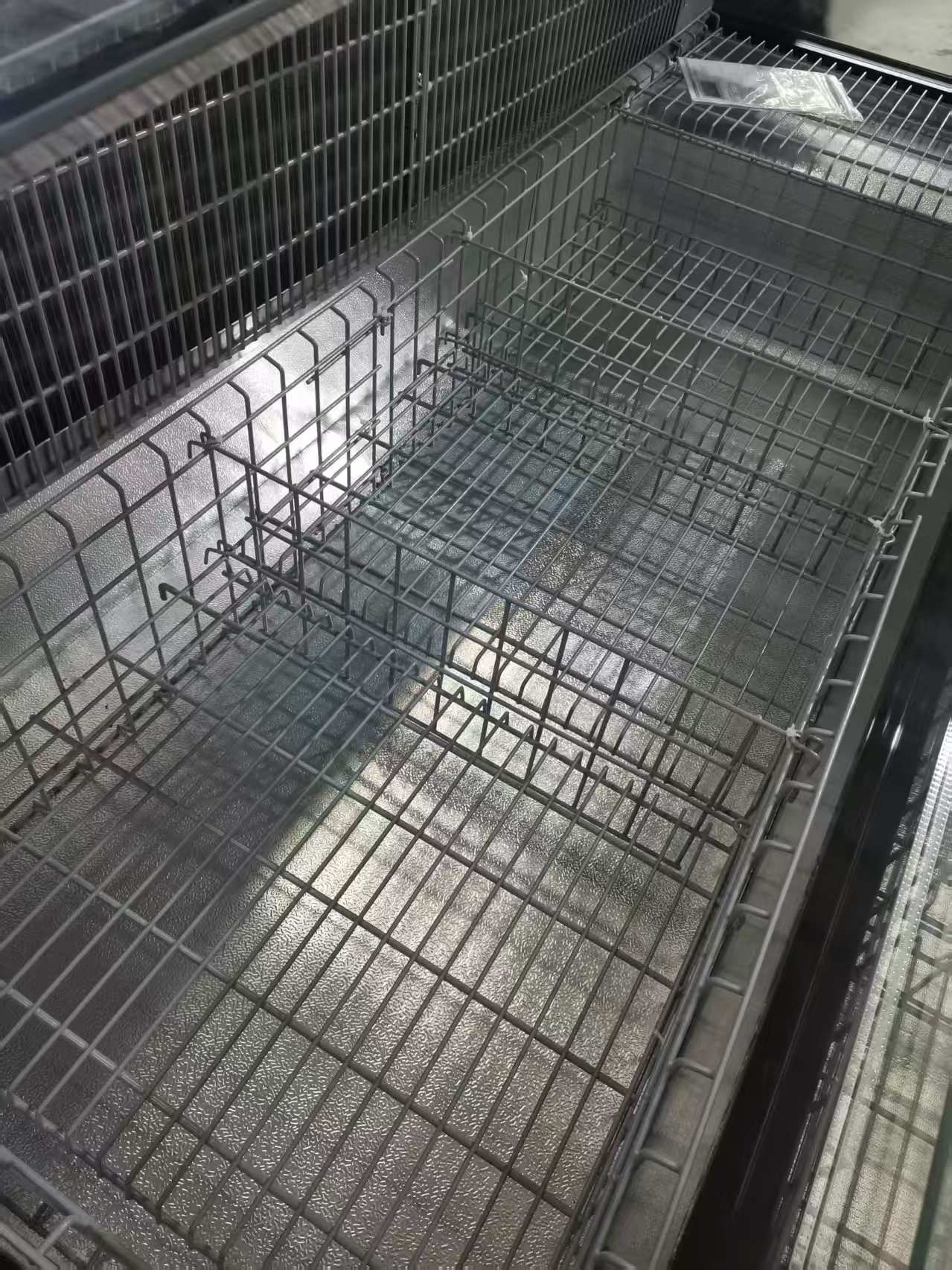 GRAND Series Static Cooling Freezer Display Case with Low-E Sliding Top