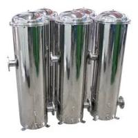 Solução de filtragem industrial com filtro automático de autolimpeza de malha de aço inoxidável