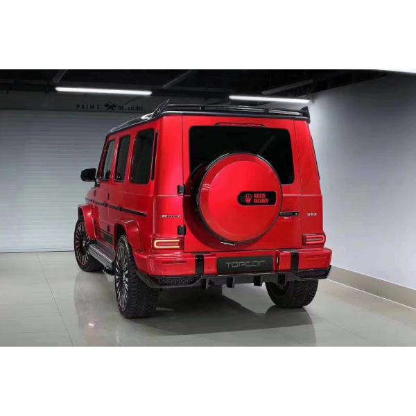 High Quality Carbon Fiber W464 G500 G63 Body Kit W464 Upgrade Topcar Style Front Shovel Rear Lip  Spoiler