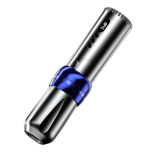 P6 Pro CNC Tattoo Machine Wireless Rotary Tattoo Pen Stroke Adjustable 2 Batteries
