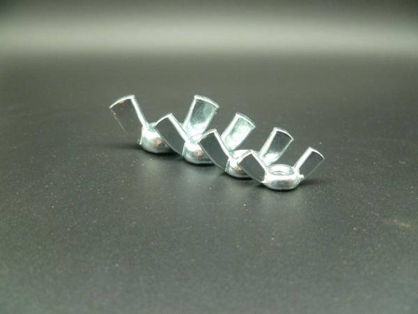 M6-1.0 DIN315 Wing Nut,Metric,Grade 8.8 Zinc Plating,Carbon Steel