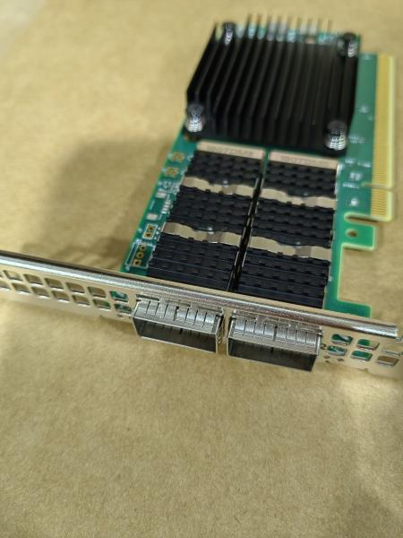 Mellanox MCX623106AC-CDAT Carte adaptateur EN ConnectX-6 Dx double port QSFP56 PCIe 4.0 X16, réseau Ethernet 100G, filaire, externe