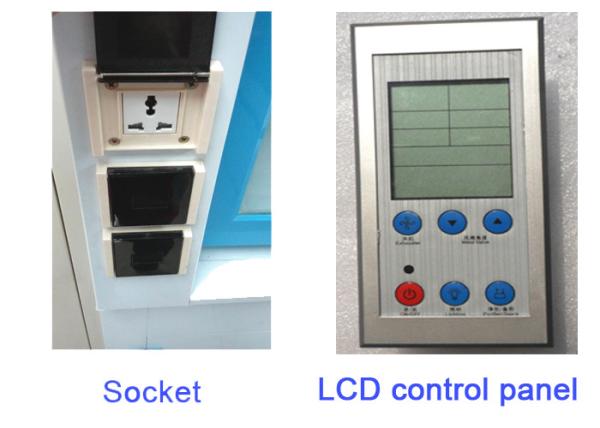 White / Blue Lab Fume Cupboard Low Noise For Chemical Research Institution