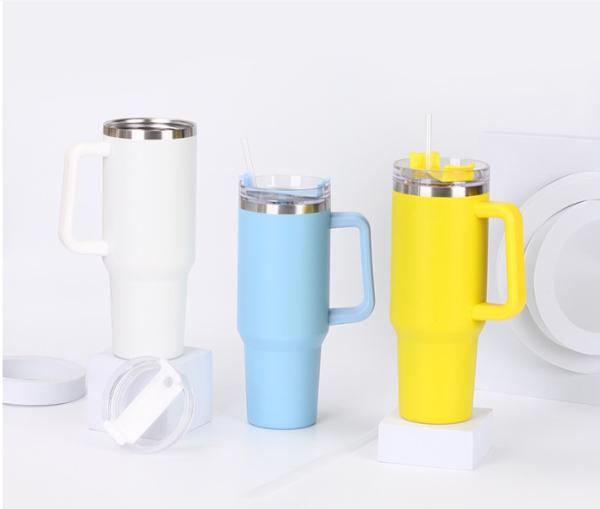 Logotipo personalizado 40oz 304 de aço inoxidável General-1 Vacuum Flask Bottle Cup Tumbler de água para no carro
