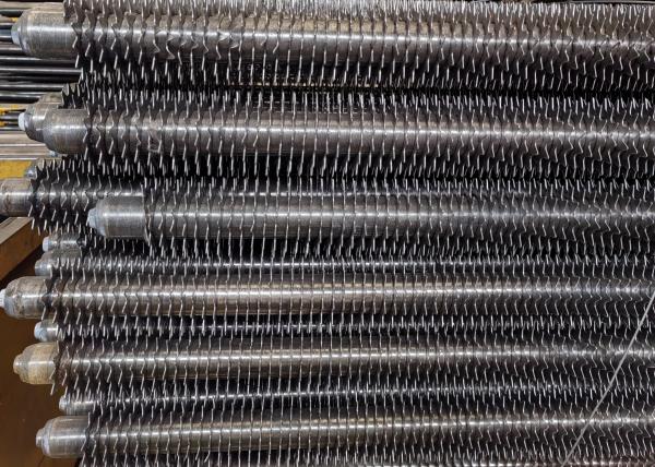 Spiral Finned Heat Exchanger Tube Seamless Corten Steel Fin Tube For Economizer