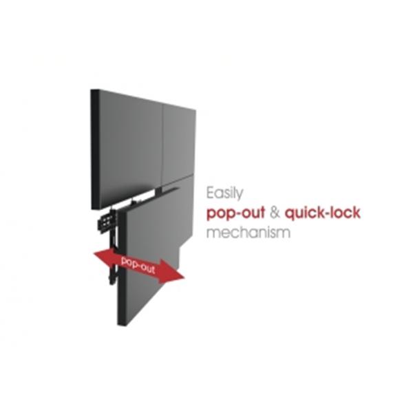P4.81 Indoor Rental LED Display Flexible Screen Curved 43264/㎡ Pixel Dimension