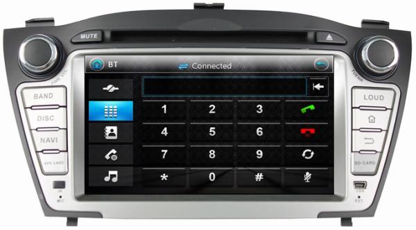 Ouchuangbo Car Radio DVD Stereo for Hyundai Tucson IX35 2009-2012 USB iPod GPS Navi OCB-7022A