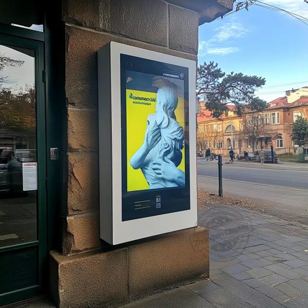 Outdoor Advertising 50 Inch Digital Signage with High Brightness and IP65 Rating