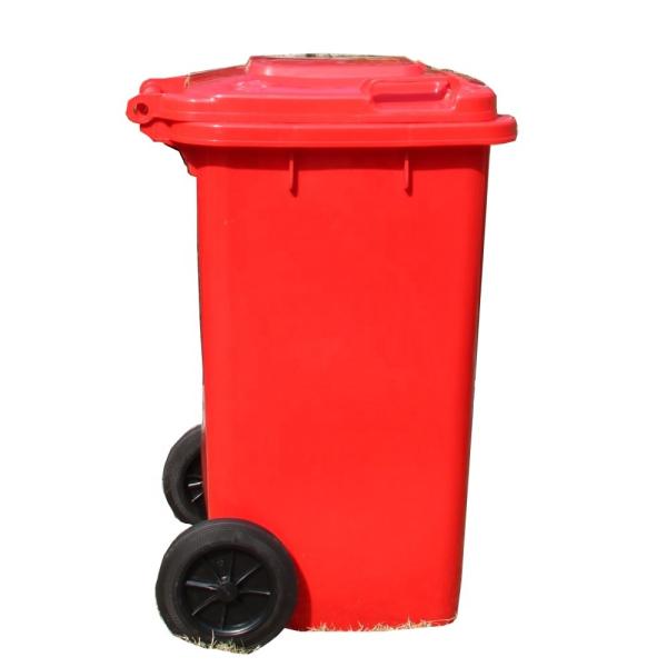 100l waste bin Outdoor solar food pedal trash rubbish can waste bin