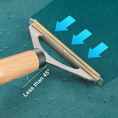 Деревянный ролик перевозчика волос одежд корпии пушка ручки для волос любимца одежд