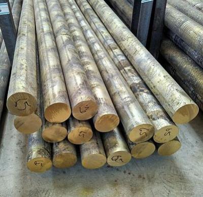 Estoque de soldadura de bronze de grande resistência da barra de Rod Round Shape Silicon Bronze