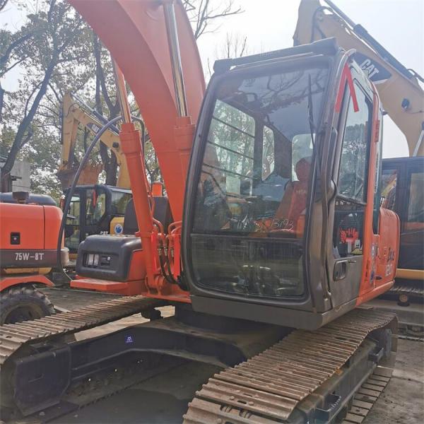 Good Condition Hitachi Excavator 120 12 Ton Japan Original Crawler Chain Moving Type