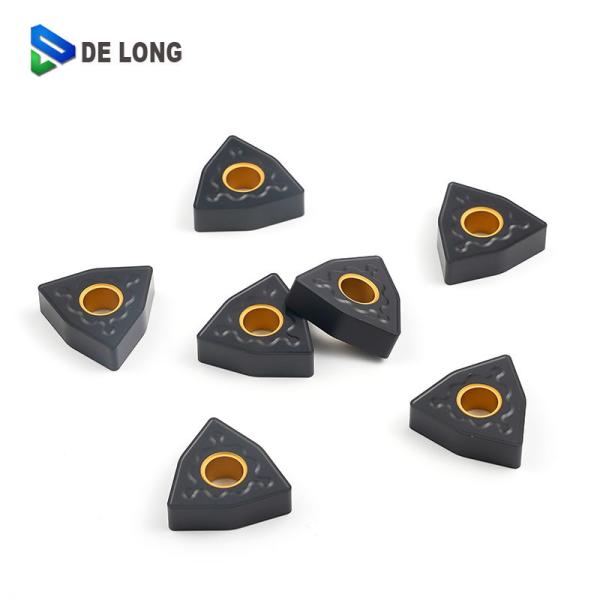 WNMG080408 GH CNC Carbide Inserts For Cast Iron And Hard Steel Processing