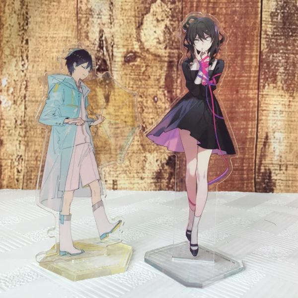 Offset Printing Custom Anime Acrylic Stand Environmentally Friendly