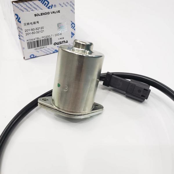 OUSIMA Rotary Swing Solenoid Valve 20Y-60-32120 20Y-60-32121 For Komatsu PC200-7 PC220-7 PC200-8 Excavator