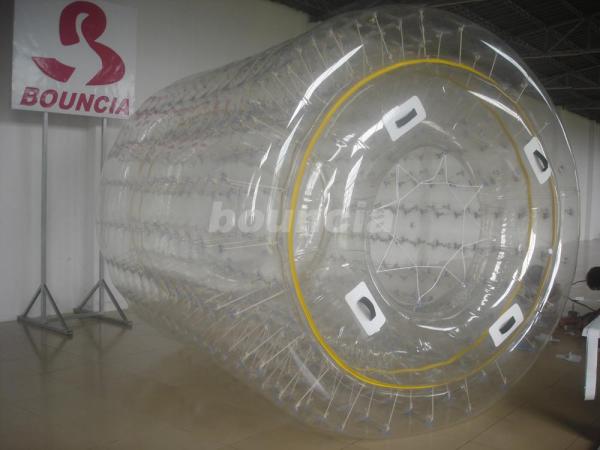 rolo inflável transparente material da água do PVC de 0.8mm/1.0mm