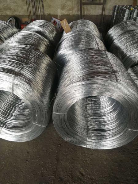 Construção Prime 2.5 mm fio de aço galvanizado a quente com Q195 Q235 grau de aço