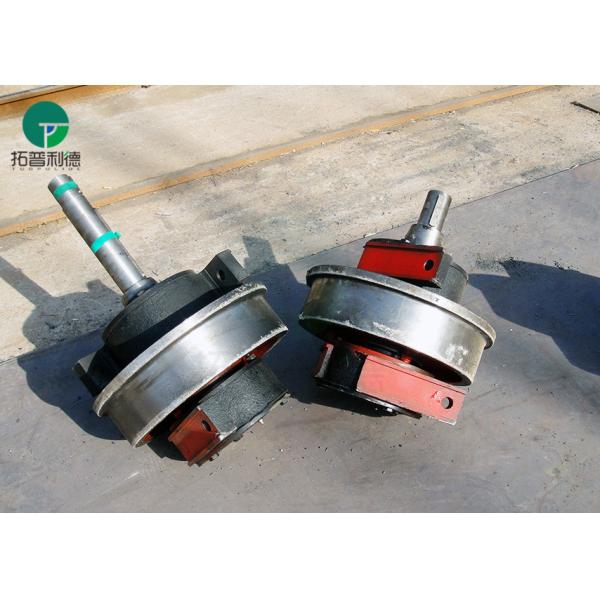 Heat treatment forged steel railway wheels for single girder crane