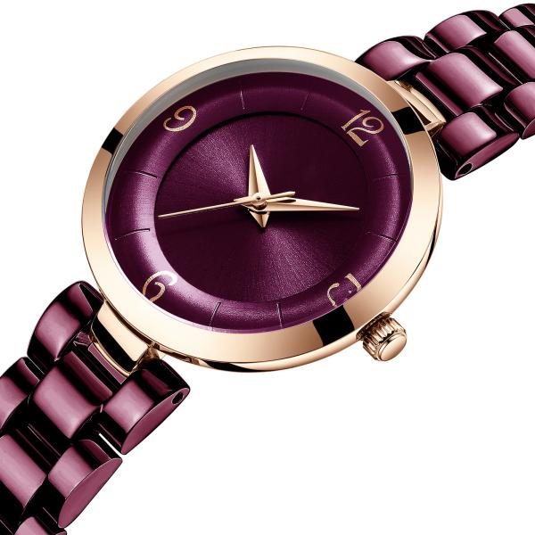 Small 30mm Women Quartz Watch Stainless Steel Strap OEM Customized Temperament