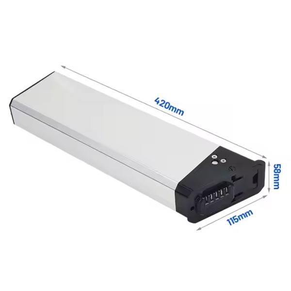 Hidden Folding Electric Bike Battery 48v 12.8ah For 500w 750w Electric Bike