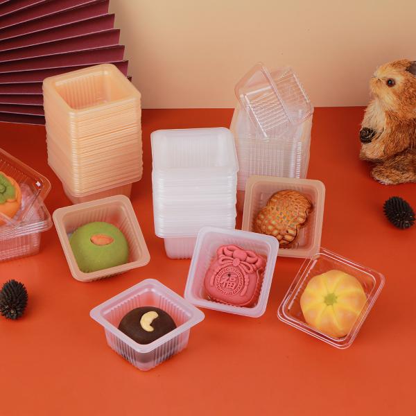 Pastelaria plástica do bolo da lua que empacota a bolha plástica Tray Food Grade de PET/PP