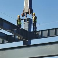Construction de bâtiments en acier préfabriqués sur mesure Q235B Q345B