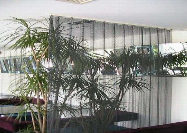 Decorative Mesh Cascade Metal Coil Drapery Curtains For Outdoor Decoration