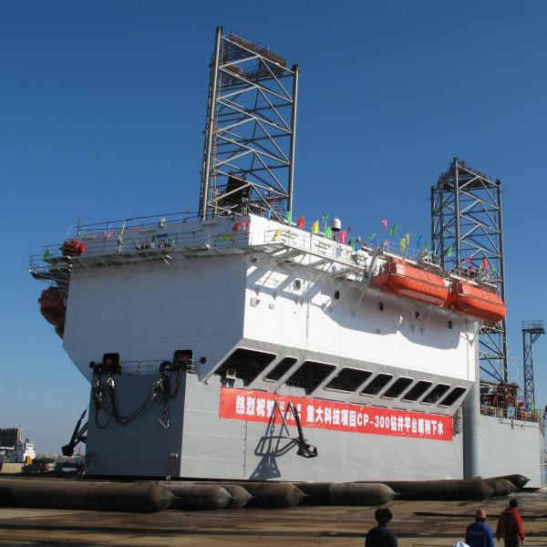 Inflatable Heavy Lifting Marine Rubber Airbag 1.5m*15m