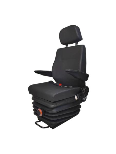 Mechanical Suspension Seat Backrest Adjustable Engineering Truck Seat