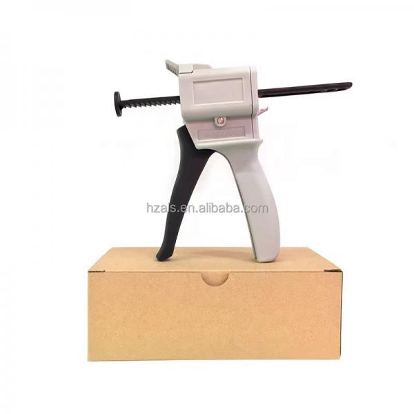 Dual Cartridge Caulking Gun for Dentistry 50ml 10 1 AB Dispensing Gun Corian Adhesive Solid Surface Dental Silicone Gun