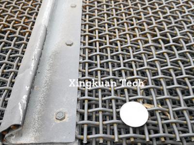 High Carbon Steel Corrugated Mesh Screen For Crushing And Screening Equipment