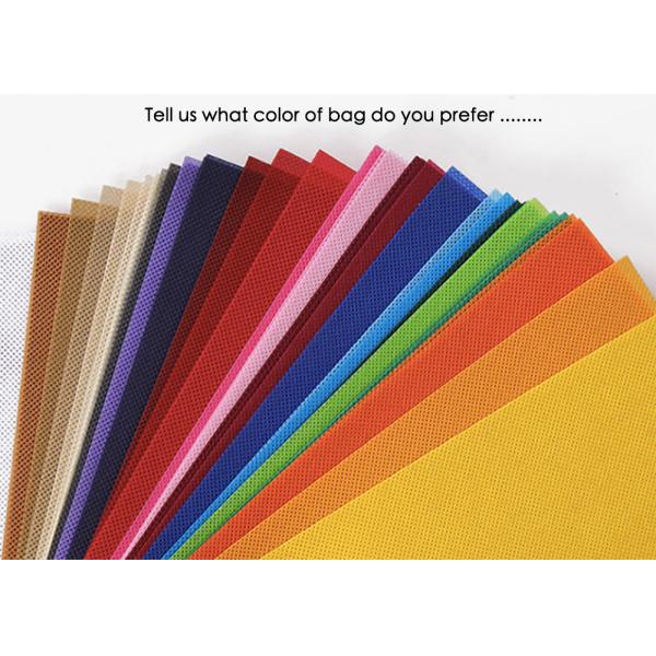 Heavy Duty Non Woven Shopping Bag Environmental Protection Multi Colors Optional