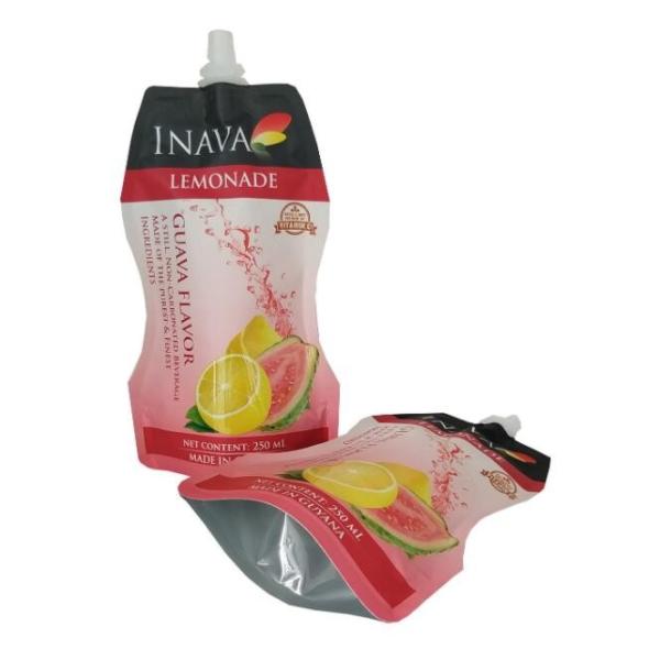 50ml 100ml 500ml Spout Pouch For Juice Soft Drink / Fruit Juice