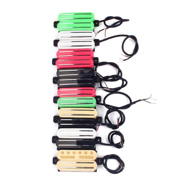 2 Железнодорожный горячий рельс Humbucker Pickup ABS Cover DC Сопротивление 9KΩ/NM18 KΩ/B