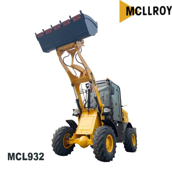 Construction 2 Ton Wheel Loader , Front Loader Mini Automatic Transmission