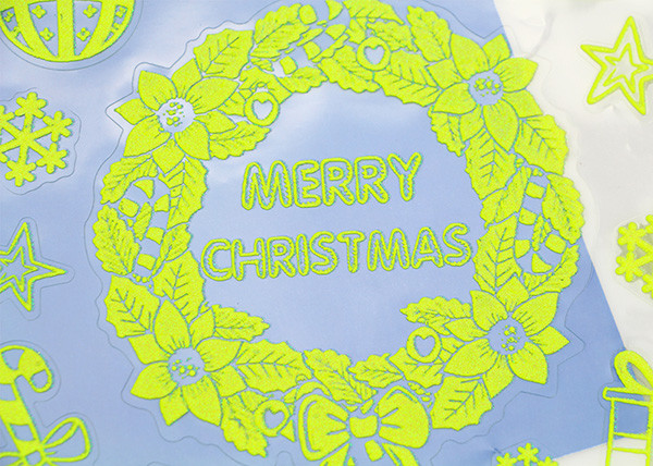 Luminous Fluorescent Waterproof Stickers For Kids Green Glow In The Dark