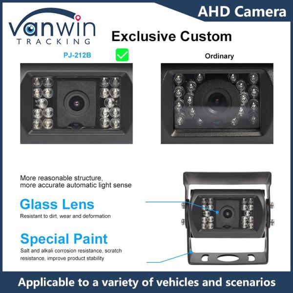 1080P AHD IP68 Car Surveillance Camera IR Night Vision Vehicle Camera for Bus Truck