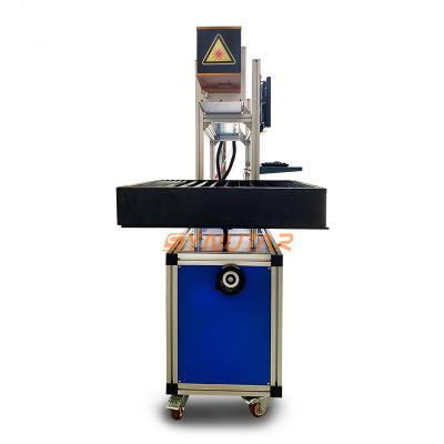 Marcador a laser de CO2 de alto desempenho para área de marcação 200mm*200mm AC220V/50Hz/10A