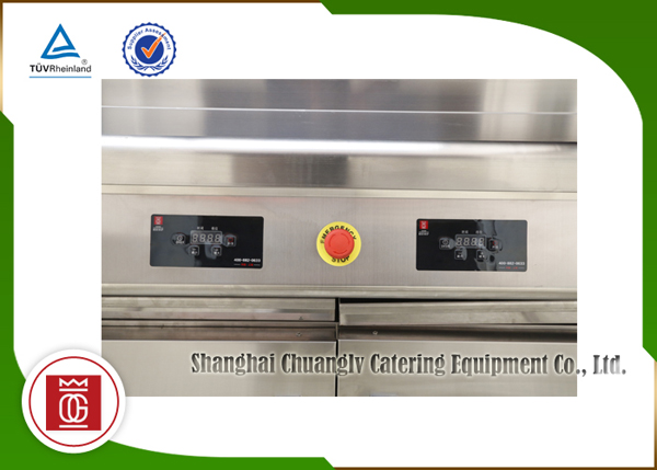 La barbacoa comercial de la función universal sin humo eléctrica asa a la parrilla el material de acero inoxidable