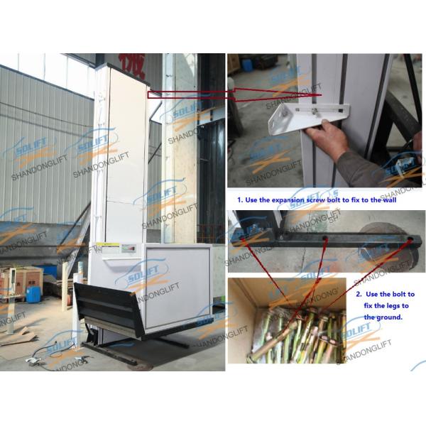 Портативное оборудование для подъема гандикапа Электрические вертикальные жилые кресла-коляски для дома