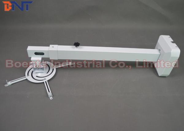 Cold Rolled Steel Retractable Short Throw FHD Projector Wall Mount Bracket 650~1200 MM Adjustable