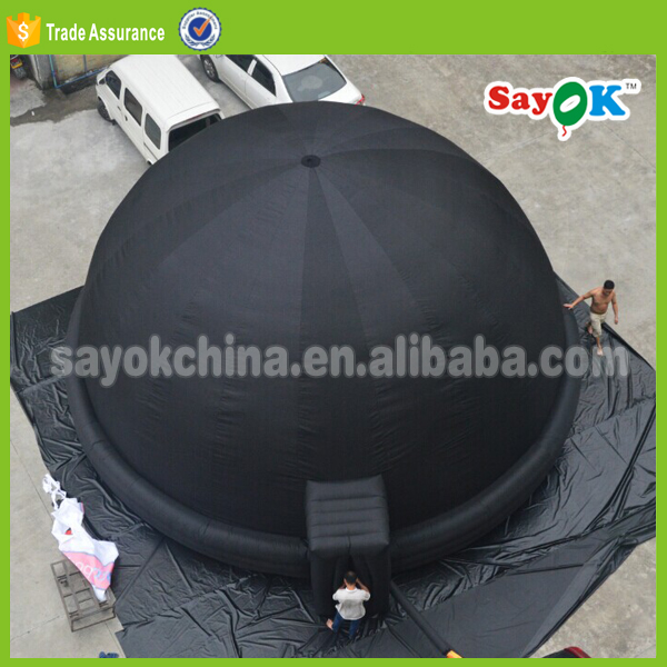 3d Cinema Tent Portable Inflatable Dome Panetarium 5m Projector Planetarium for School