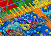 Мост твердой древесины гимнастической привлекательной потехи оборудования тренировки батута ексситинг