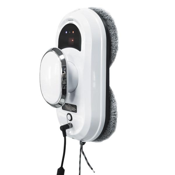 Household 3 Mins/M2 Electric Remote Glass Cleaner White Vacuum Cleaner For Windows