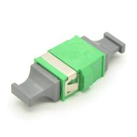 Adaptateurs optiques MPO de fibre de vert de mode unitaire petits au RPA sans bride