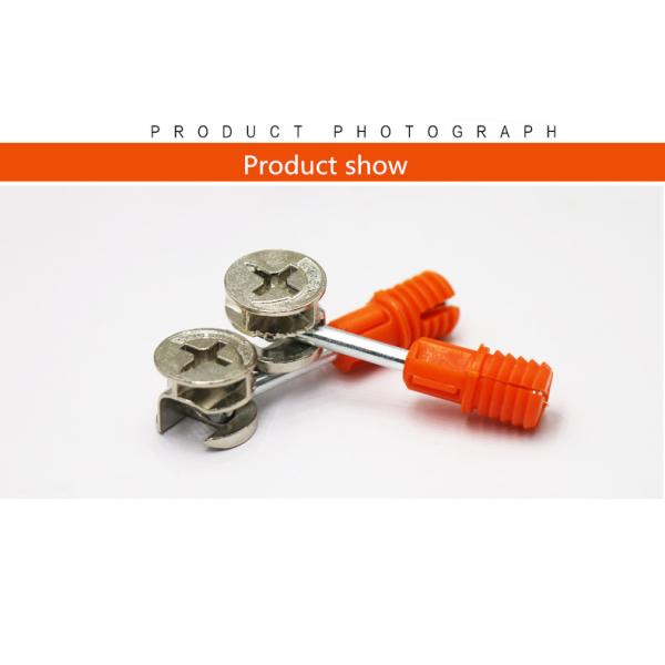 Modern Design Furniture Connecting Accessories 2 in 1 Cam Lock Mini Fix Fasteners for Furniture